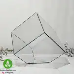 ظرف تراریوم شیشه ای مکعبی