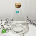 شیشه تراریوم کوچک مدل طاووس برند پیشگامان