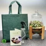 تراریوم آهو با پایه چوبی
