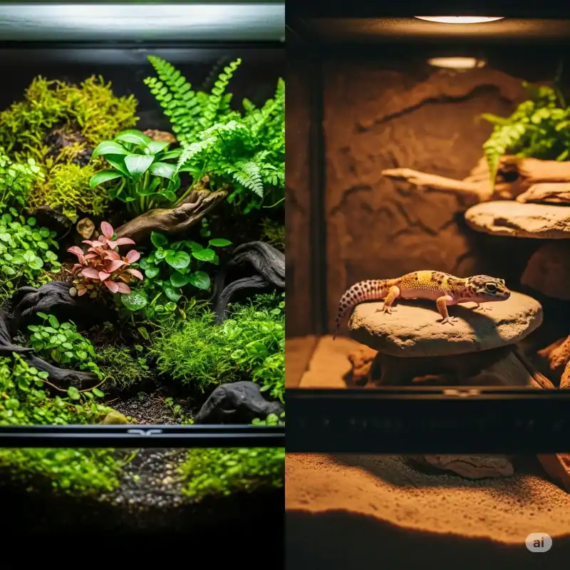 فرق بین تراریوم و ویواریوم