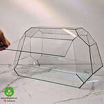 شیشه تراریوم بزرگ چند ضلعی