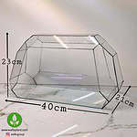 شیشه تراریوم بزرگ چند ضلعی