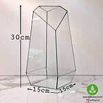 شیشه تراریوم مدل سراوان