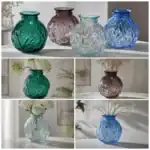 گلدان دفرمه رنگی مدل قرابه