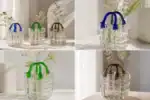 گلدان شیشه ای مدل کیف - Image 2