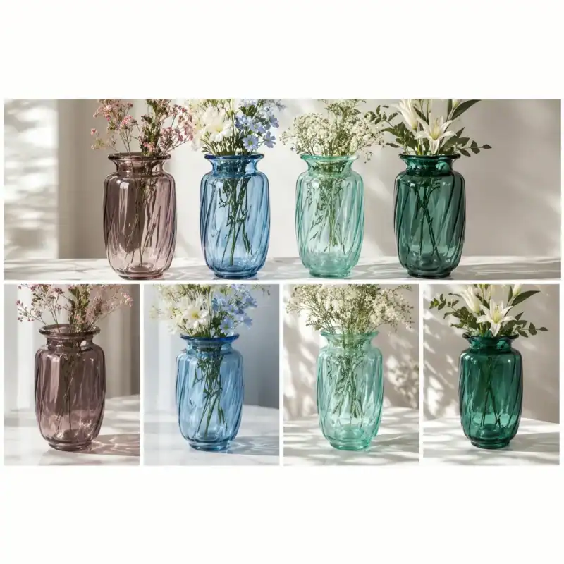 spiral vases square padded